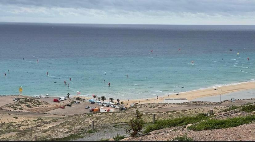 Esmeralda Beach con vistas al mar, En Residencial Playa Paraíso Costa Calma Exterior foto