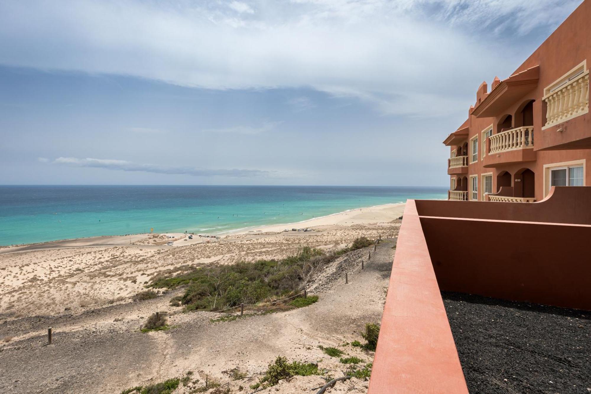 Esmeralda Beach con vistas al mar, En Residencial Playa Paraíso Costa Calma Exterior foto