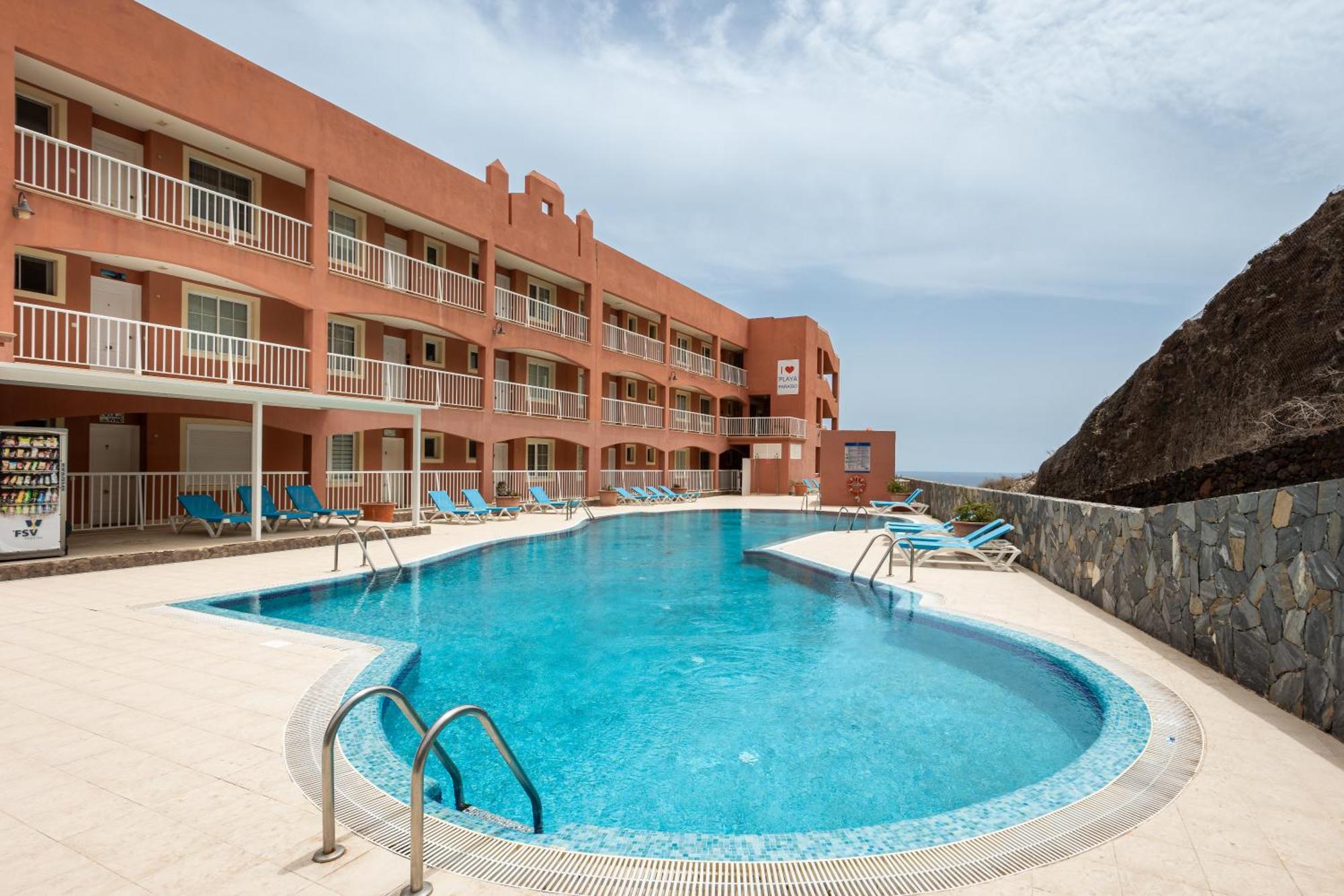 Esmeralda Beach con vistas al mar, En Residencial Playa Paraíso Costa Calma Exterior foto